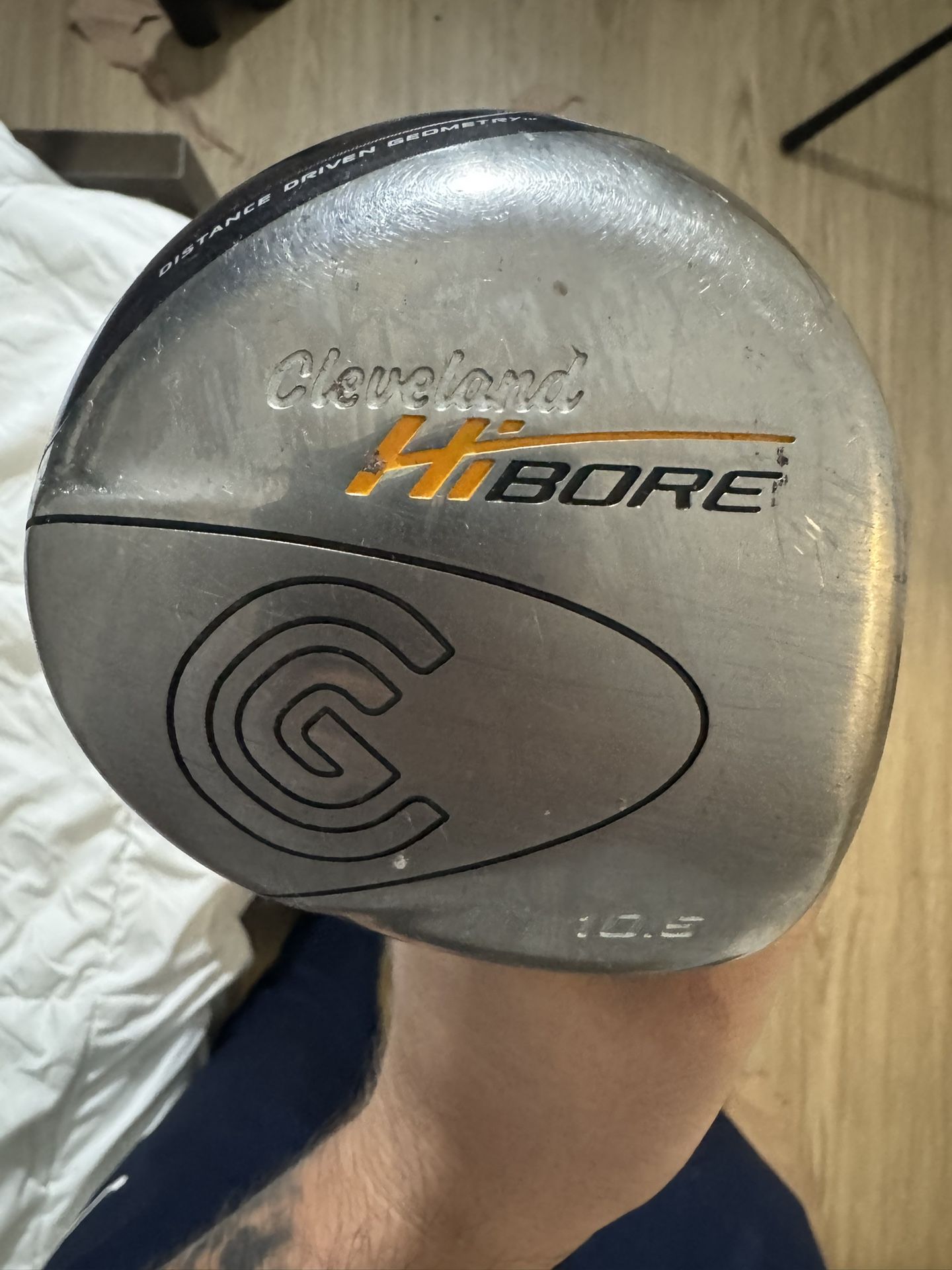 Cleveland HI BORE Driver 10.5* Aldila 65 Senior Flex, RH, 45”