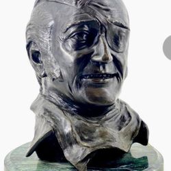
1979 John Wayne Bronze Bust by Jay Capps