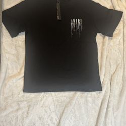 Black  Amiri Drip Size M,L,XL Brand New With Tags And Bag