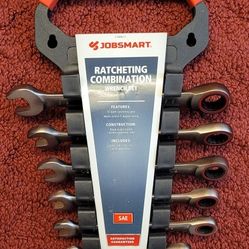 JobSmart Assorted SAE Combination Wrench Set, 6 pc. 1188817
