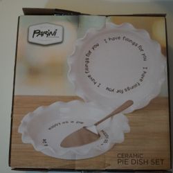 Parini Ceramic Pie Dish Set