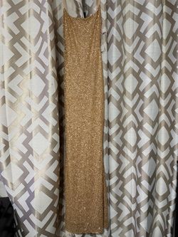 Golden dress