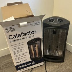 Fan-Assisted Tower Radiant Quartz Heater