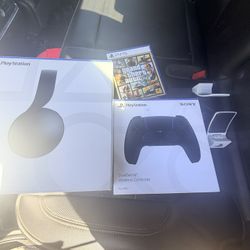 Ps5 Controller And Headset 