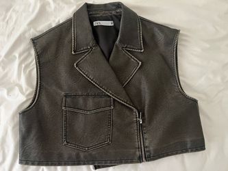 ZARA - biker vest