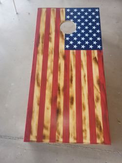 Cornhole Boards - American Flag