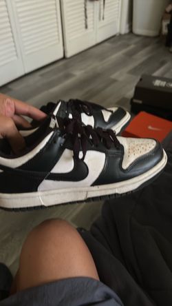 Nike Dunk Low Black White Sneakers