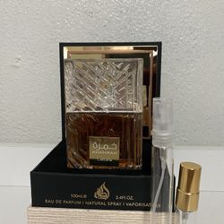 Lattafa Khamrah Edp Decant 5ml/10ml