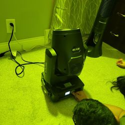 Beam light movil head