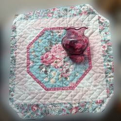 Shabby chic Cottagecore fabric placemats