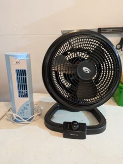 2 Small Home Fans 