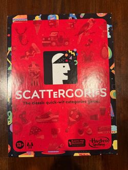 BRAND NEW Scattergories Board Game