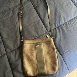Brown Coach Bag 