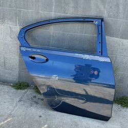 2019 - 2022 BMW 3 Series G20 G21 Rear Passenger Side Door OEM