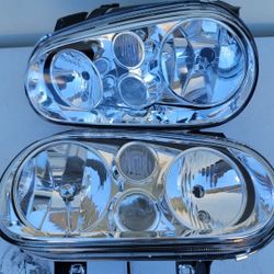99-06 Volkswagen Golf 99-02 Cabrio Headlights Luces Micas Calaveras Faros Faroles 