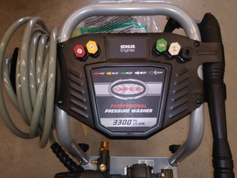 SIMPSON PowerShot 3300 PSI 2.5 GPM Cold Water Gas Pressure Washer