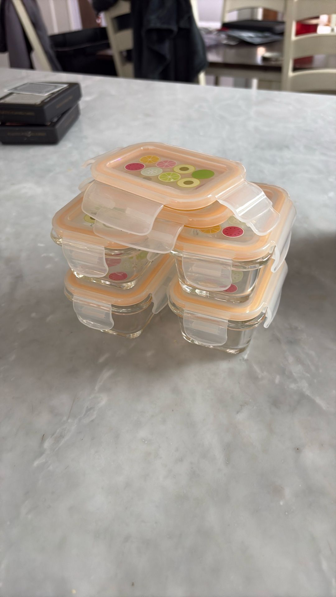 FREE - 4, 4oz Baby Food Dishes w/Lids