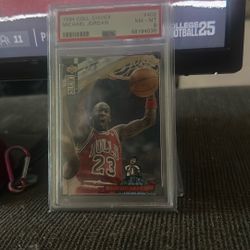 Michael Jordan Dr Basketball 1994 PSA 8