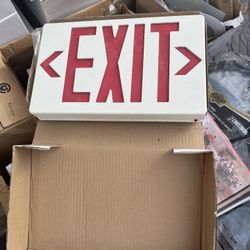 Exit Sign!!! $5
