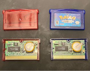Original pokemon sapphire & ruby with new batteries