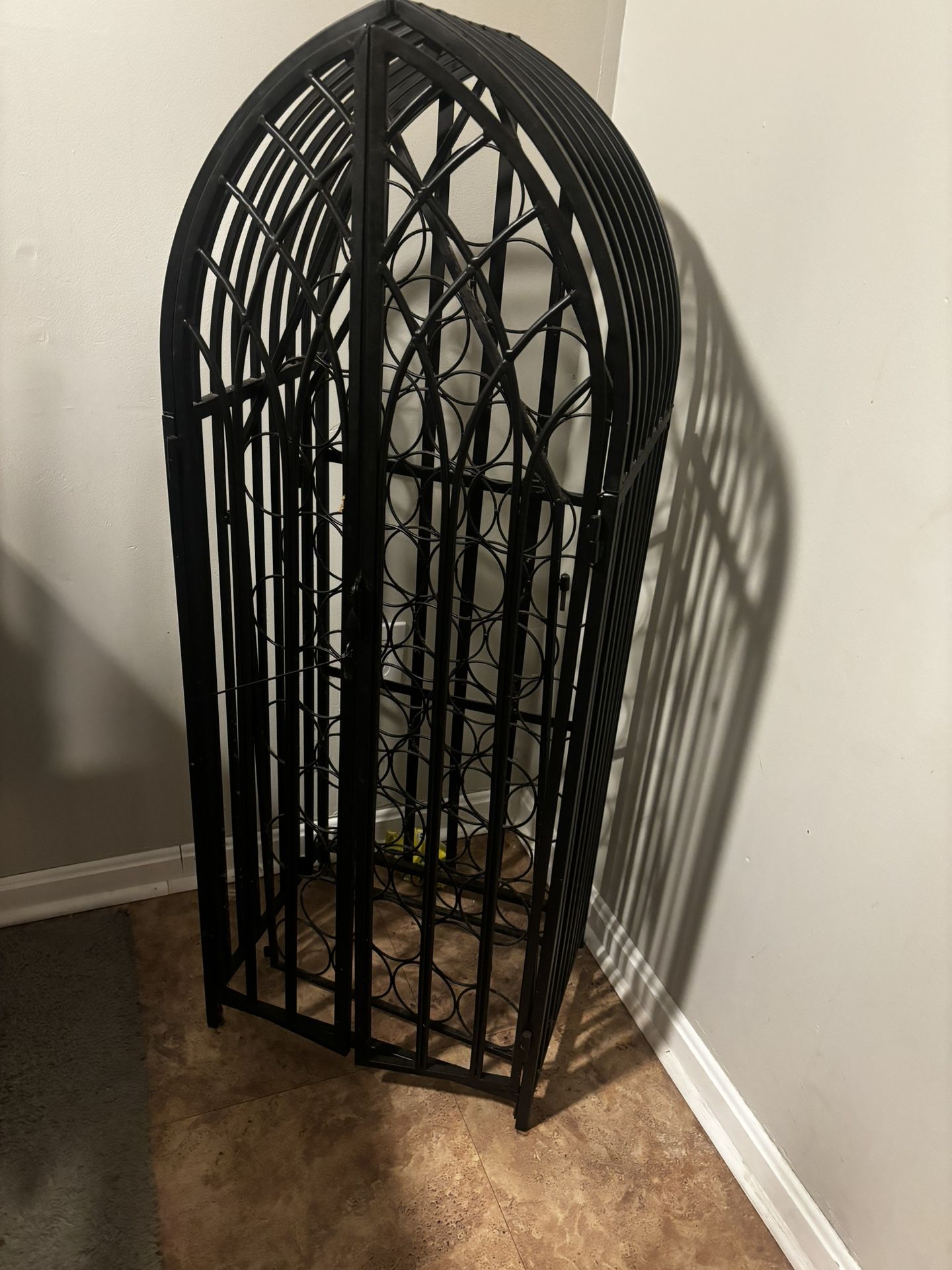 Iron Wine Rack