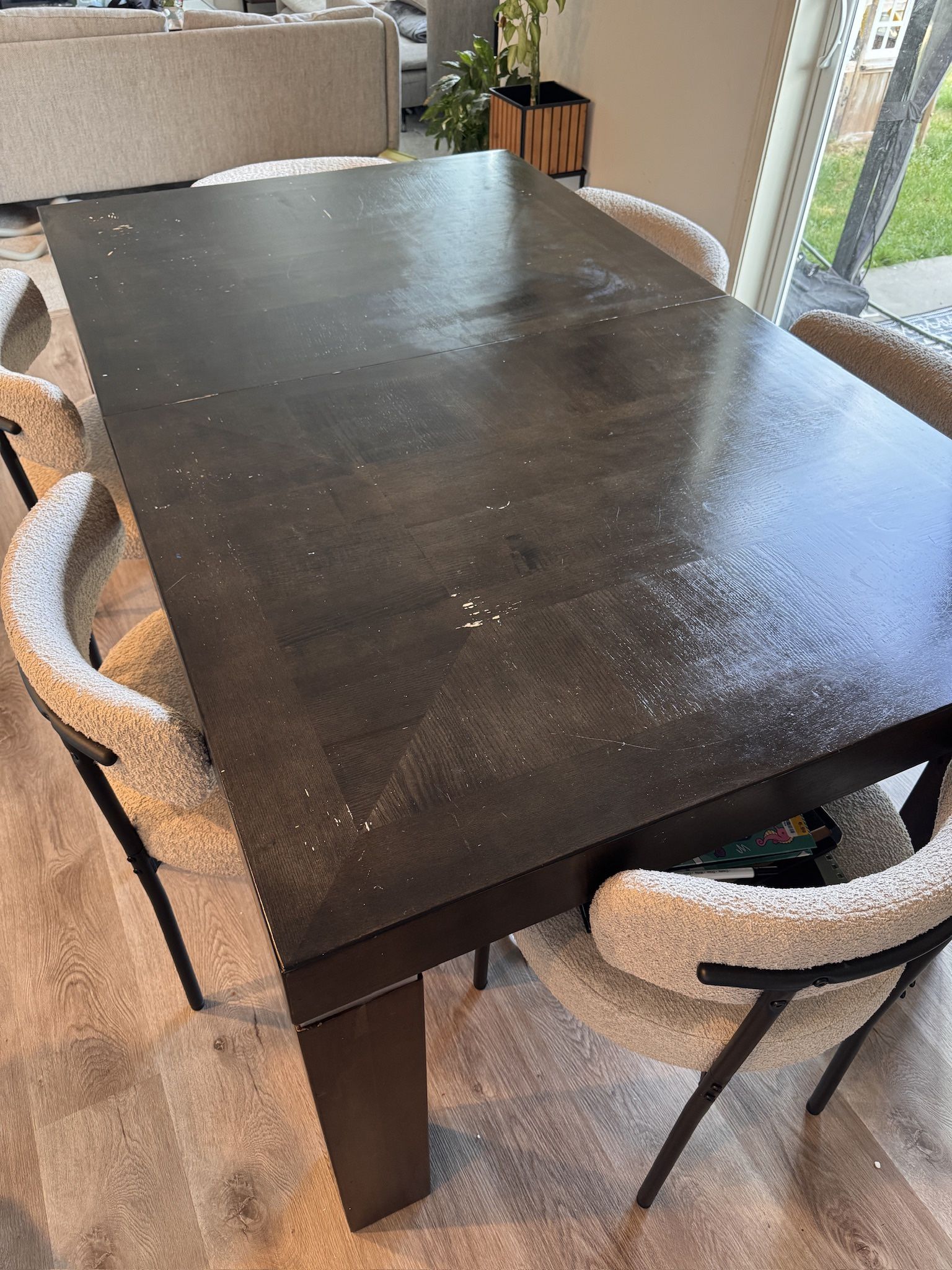 Ashley Hyndell Extendable Dining Table 6-8 Seater