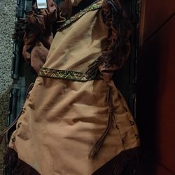 Pocahontas Costume Girl Size 6