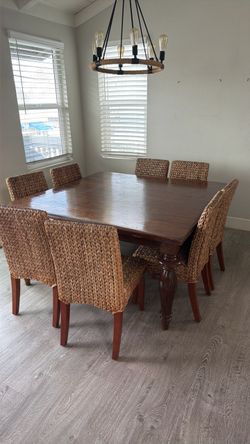 Large a table and Chairs