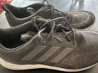 Black adidas size 12