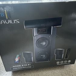 BRAVIUS MODEL # ZZ-R1 Sound System 