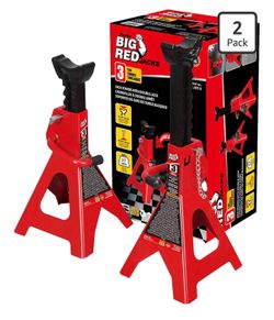 Torin Big Red 3 Ton (6000lb) Jack Stands