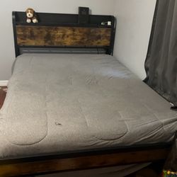 Full Size Bed Frame And Dresser 