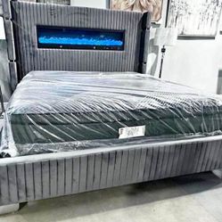 New Bedframe In Box 📦 Finance Available No Credit Needed $39 Down Bedroom Sets Available 