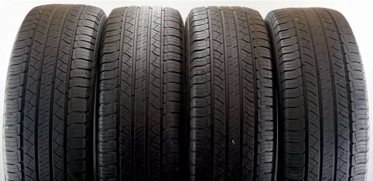 255/60/19 Set Of 4 Used Tires 70 Life P255/60R19 108S MICHELIN