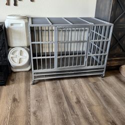 Large 48” Heavy Duty Dog Crate