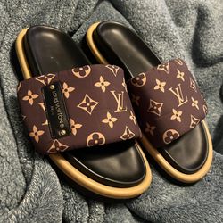 Louis Vuitton Pool Pillow Flat Comfort Slides 