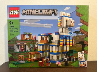 LEGO MINECRAFT LLAMA VILLIAGE