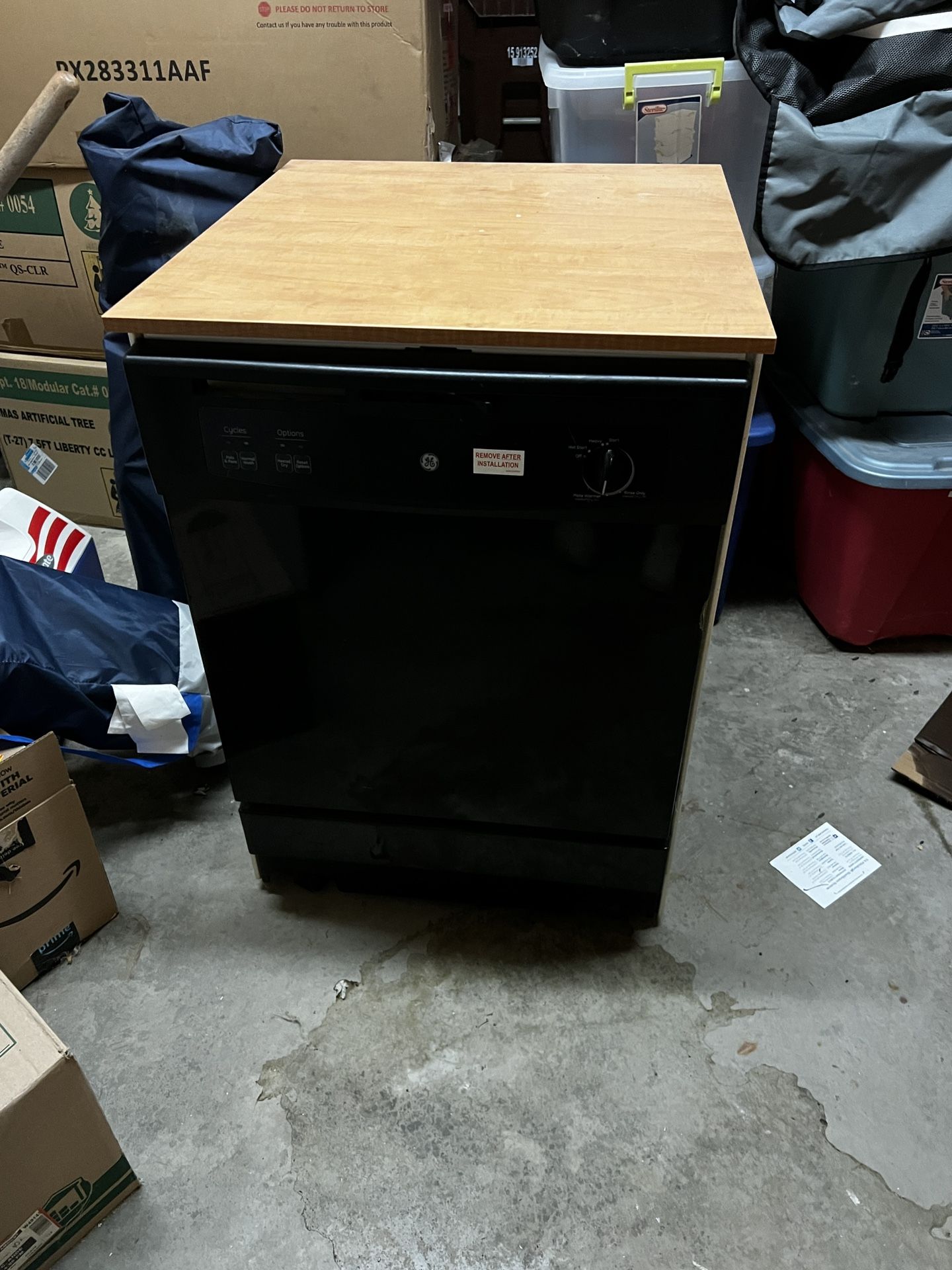 GE Portable Dishwasher