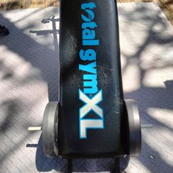 Total Gym XL  Wing Attachment, Squat Board - $100 Without Weights, $150 With Bar & Weights 