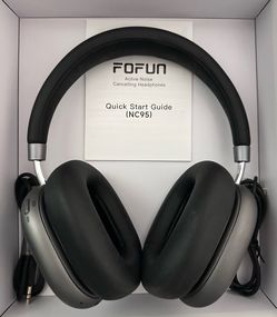 FOFUN NC95 Hybrid Active Noise Cancelling Headphones