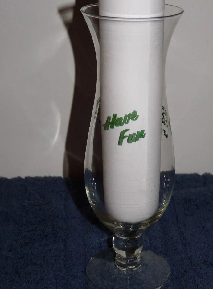 Vintage Bar Glass Pat O'Brien's New Orleans 16, LA "HAVE FUN" Pre 1960s