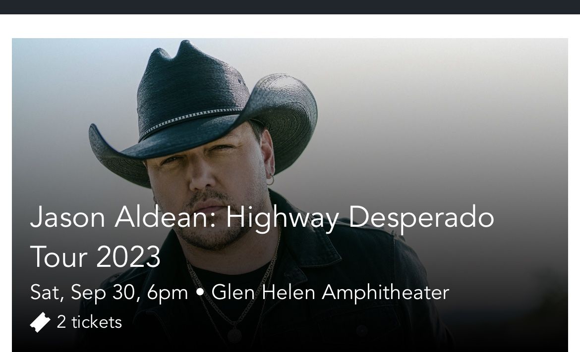 Jason Aldean Desperado Tour