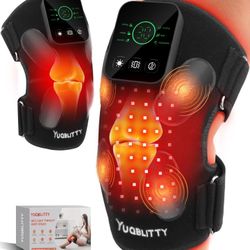 5000mAh Cordless 850nm Infrared Knee Therapy, Portable Red Light Therapy Wrap with Timer