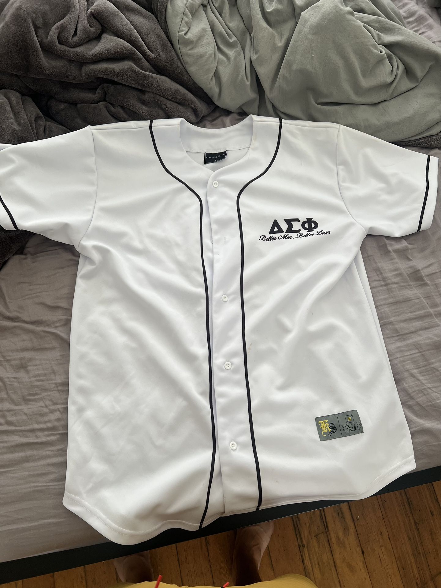 Delta Sigma Phi Baseball Jersey High Quality