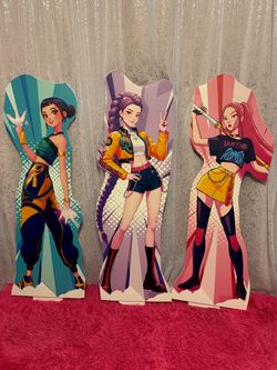 KPop Demon Hunters - Huntrix Cut Outs