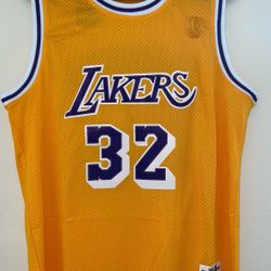 Los Angeles Lakers 1984/85Home Magic Jhonson #32 Vintage NBA Jersey