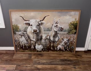 Country painting frame