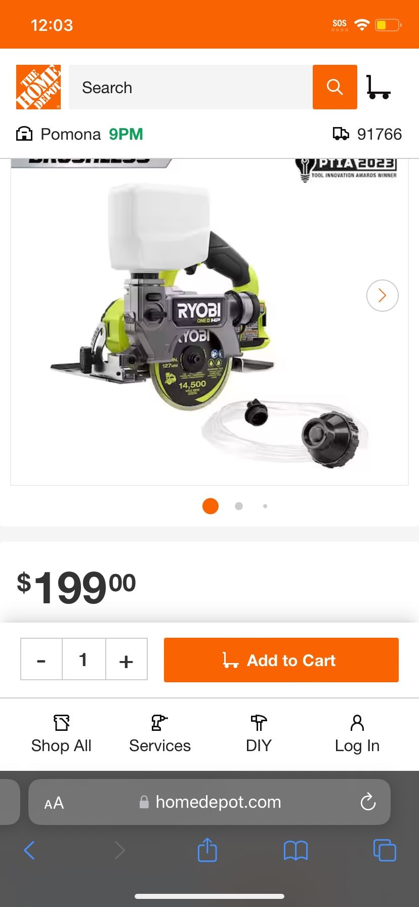 Tile Saw Home & Garden