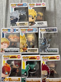 Funko Pop Naruto Boruto Demon Slayer Mech Strike MCA