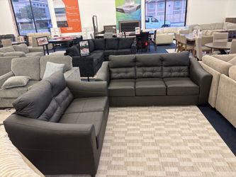 Sofa and Loveseat Set